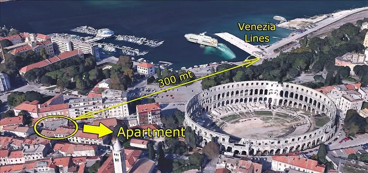 Apartament Colosseum View بولا شقة